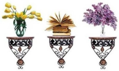 

SG Wooden Wall Shelf(Number of Shelves - 3, Multicolor)