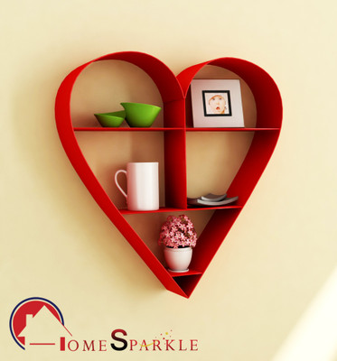 76% OFF on HOME SPARKLE Iron Wall Shelf(Number of Shelves - 1, Red) 76% OFF on HOME SPARKLE Iron Wall Shelf(Number of Shelves - 1, Red)