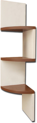 

BM Wood Furniture 3 TIYER CORNER Wooden Wall Shelf(Number of Shelves - 3, Multicolor)