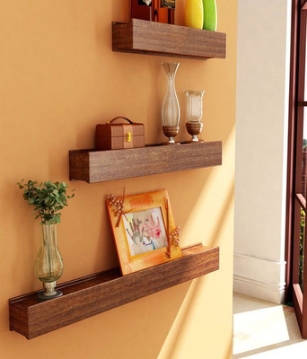 

Desi Karigar MDF Wall Shelf(Number of Shelves - 3)