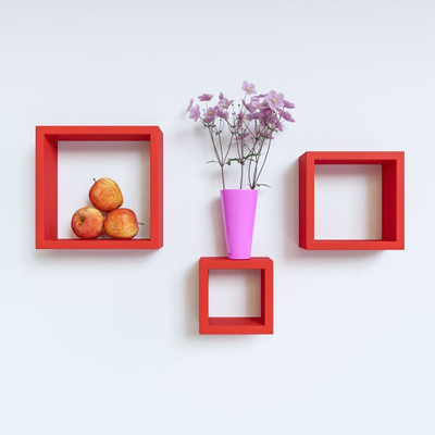 

Desi Karigar MDF Wall Shelf(Number of Shelves - 3)