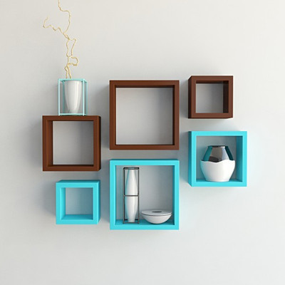 

Desi Karigar MDF Wall Shelf(Number of Shelves - 6)