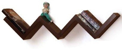 

Decorhand Wooden Wall Shelf(Number of Shelves - 1, Brown)