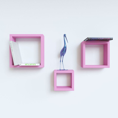 

Desi Karigar MDF Wall Shelf(Number of Shelves - 3)