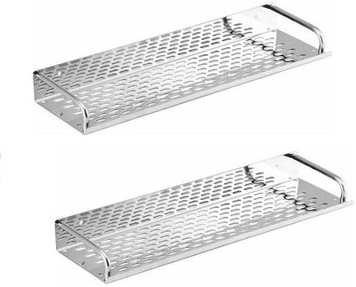 

PSP Steel Wall Shelf(Number of Shelves - 2, Silver)