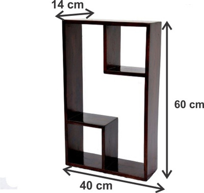 Ringabell Wooden Wall Shelf(Number of Shelves - 1)