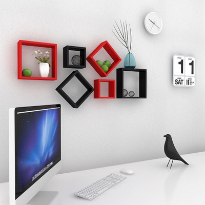 

MAMTA HANDICRAFT MDF Wall Shelf(Number of Shelves - 6)