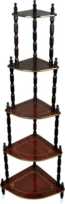 Loxia GREENWOOD05 Wooden Wall Shelf(Number of Shelves - 5, Brown) available at flipkart for Rs.1600