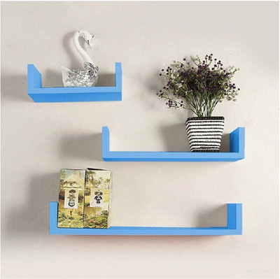 

Craftatoz MDF Wall Shelf(Number of Shelves - 3)