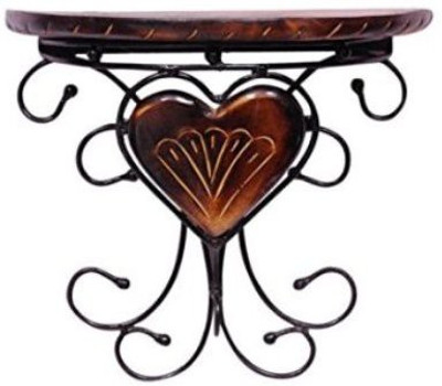 

Desi Karigar Wooden, Iron Wall Shelf(Number of Shelves - 1)