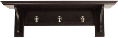 

LifeEstyle Wooden Wall Shelf(Number of Shelves - 1, Black)
