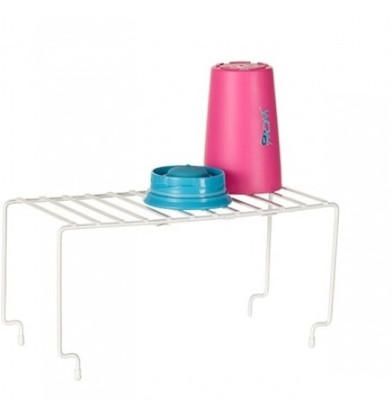 

Howards White Metal Wall Shelf(Number of Shelves - 1, White)