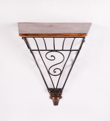 

Onlineshoppee Wooden Wall Shelf(Number of Shelves - 1, Brown)