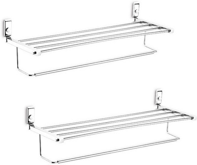

Dazzle Stainless Steel Wall Shelf(Number of Shelves - 1, Steel)