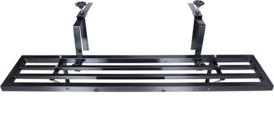 48% OFF on Home Decor Dynamics Balcony Wall Plant Steel Wall Shelf(Number of Shelves - 1, Black)