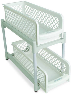 

Online World Plastic Wall Shelf(Number of Shelves - 2, White)