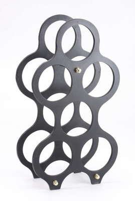 35% OFF on Goyal India Powder Coated Wine Iron Wall Shelf(Number of Shelves - 6, Grey)