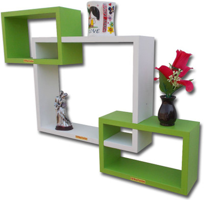 

BM Wood Furniture Wooden Wall Shelf(Number of Shelves - 3)