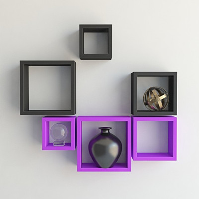 

Desi Karigar MDF Wall Shelf(Number of Shelves - 6)