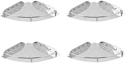 

Aquafit Aquasoft prime series Stainless steel corner shelves-set of 4 Stainless Steel Wall Shelf(Number of Shelves - 4, Silver)