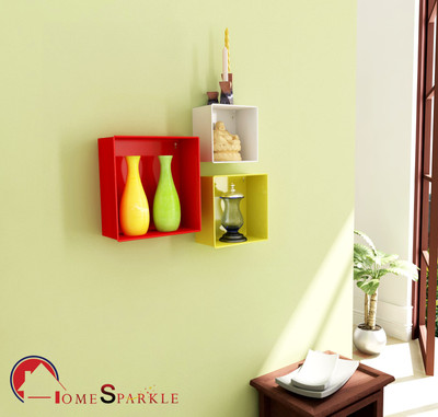 69% OFF on HOME SPARKLE Wall Nesting Iron Wall Shelf(Number of Shelves - 3, Multicolor) 69% OFF on HOME SPARKLE Wall Nesting Iron Wall Shelf(Number of Shelves - 3, Multicolor)