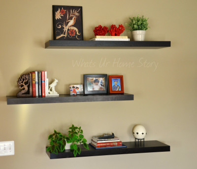 

AYMH MDF Wall Shelf(Number of Shelves - 3)