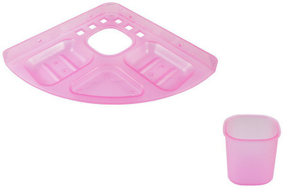 

Jolly's Plastic Wall Shelf(Number of Shelves - 1, Pink)