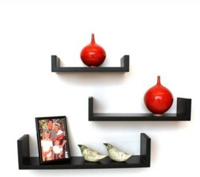 

VAS Collection Home Wooden Wall Shelf(Number of Shelves - 3, Brown)