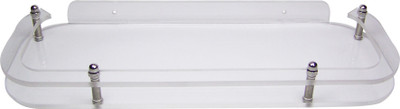 

Transtal 'O' 15" Acrylic Wall Shelf(Number of Shelves - 1, Clear)