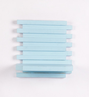 

Onlineshoppee Wooden Wall Shelf(Number of Shelves - 1, Blue)