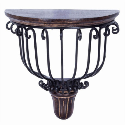 

Desi Karigar Wooden Wall Shelf(Number of Shelves - 1)