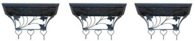 

VAS Collection Home Wooden Wall Shelf(Number of Shelves - 3, Black)