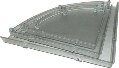 

Aquabath Plastic Wall Shelf(Number of Shelves - 1)