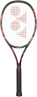 

Yonex V CORE DUEL G 97 ALPHA (290 GM) Black, Orange Strung Tennis Racquet(G4 - 4 1/2 Inches, 290 g)