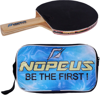 

Nopeus CROSS OVER BLUE Black, Red Table Tennis Racquet(Weight - 169 g)