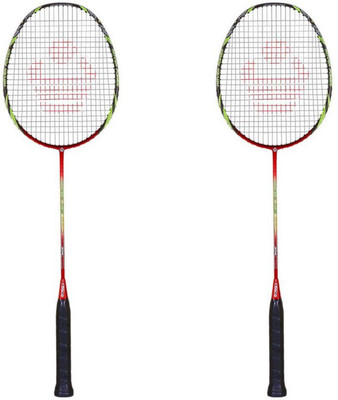 

Cosco CBX-410, pack of 2 Multicolor Strung Badminton Racquet(G5 - 3 Inches, 180 g)