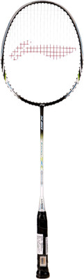 

Li-Ning TURBO-X-20 Multicolor Strung Badminton Racquet(G4 - 3.25 Inches, 90 g)