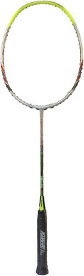 

ASHAWAY Power Platinum II Multicolor Unstrung Badminton Racquet(G2 - 3.75 Inches, 85 g)