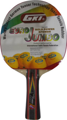 

GKI Euro Jumbo Table Tennis Racquet(Weight - 75 g)
