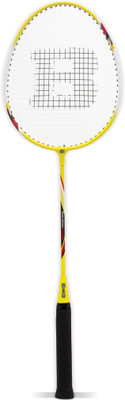 

Burn BN006 Yellow, Black Strung Badminton Racquet(G4 - 3.25 Inches, 95 g), Black;yellow