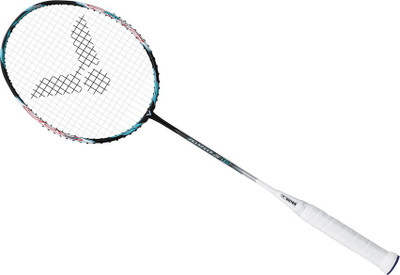 

Victor VICTOR Jetspeed S 10-4U Multicolor Unstrung Badminton Racquet(G5 - 3 Inches, 85 g)
