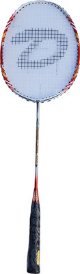 

DSC Nano lite 700 Silver/Red/Gold Silver, Red, Gold Strung Badminton Racquet(G4 - 3.25 Inches, 85 g), Gold;red;silver