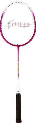

Li-Ning XP 708 Pink, White Strung Badminton Racquet(G2 - 3.75 Inches, 92 g)