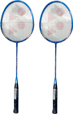 

Yonex New Series GR777 Racket Blue Strung Badminton Racquet(G4 - 3.25 Inches, 180 g)