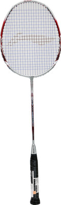 

Li-Ning N 55 II Silver, Red Strung Badminton Racquet(S2, 85 g), Red;silver