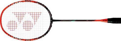 

Yonex NANORAY Z-SPEED YONEX Badminton Red, Black Strung Badminton Racquet(G4 - 3.25 Inches, 140 g), Black;red