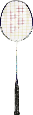

Yonex Nanoray D28 Blue, White Strung Badminton Racquet(G4 - 3.25 Inches, 90 g)