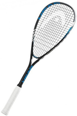 

Head Spark Elite Black, Blue Strung Squash Racquet(Standard, 300 g)