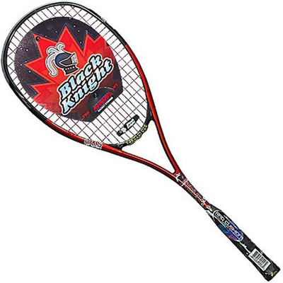 

Black Knight Magnum Tour nXS Squash Racket [Misc.] Black, Red Strung Squash Racquet(Standard, 135 g)