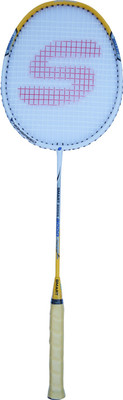 

Triumph Smart 9000 Yellow, White Strung Badminton Racquet(G4 - 3.25 Inches, 110 g), White;yellow